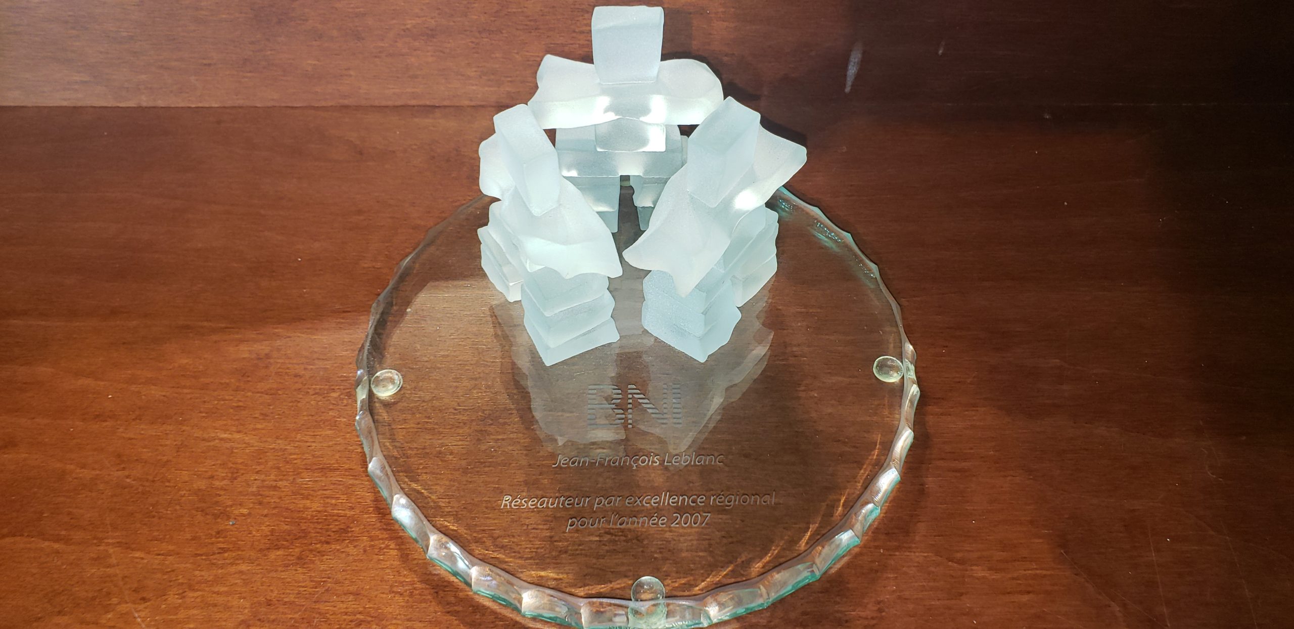 Quelques diplômes de mon temps dans les BNI (Business Network International)
