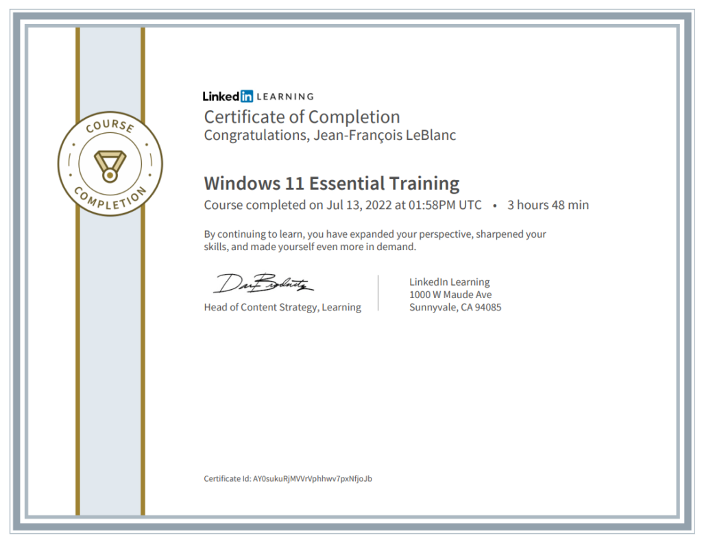 Windows 11 Essential Training