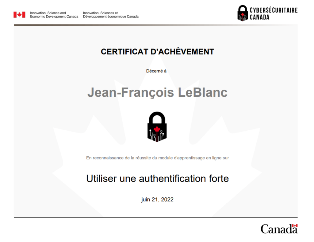 Certificat_dachvement_du_module_Utiliser_une_authentification_forte