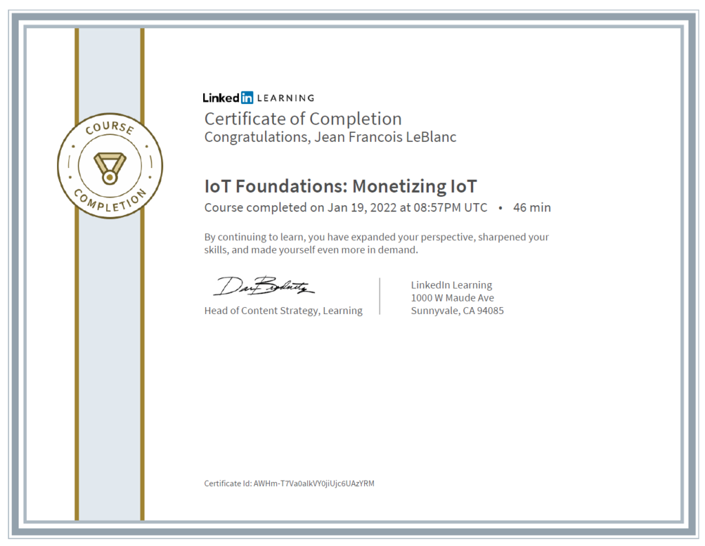 CertificateOfCompletion_IoT Foundations Monetizing IoT