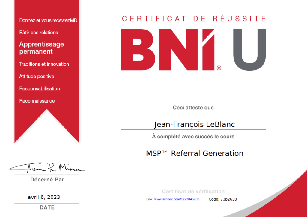 #BNI #réseautageprofessionnel #networking #marketingdeboucheàoreille #opportunitésdaffaires #générationdeleads #référencementdaffaires #relationsprofessionnelles #croissancedesentreprises #recommandations #visitesdentreprises #conférencesprofessionnelles #élargissementderéseaux #collaborationentreentreprises #gestionderelationsclients #réseautageinterentreprises